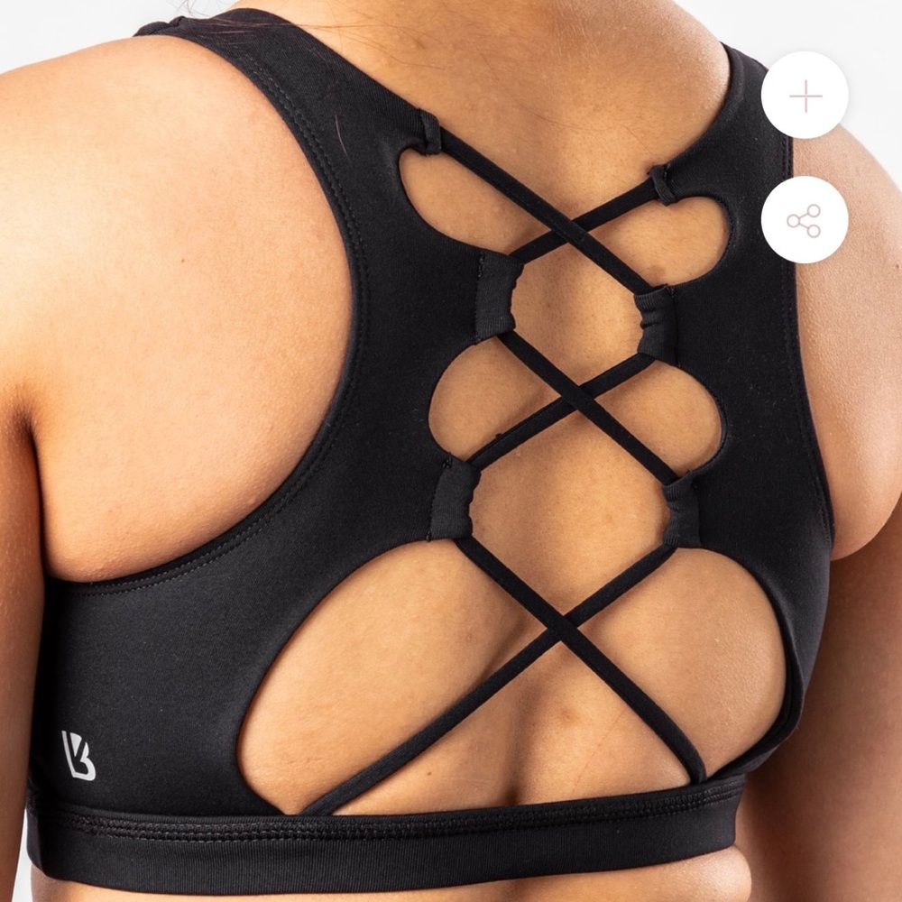 SOLD! Buffbunny Charis Bra - Onyx